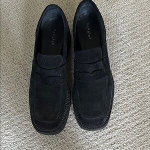 Maguire Black Suede loafers, sz 41